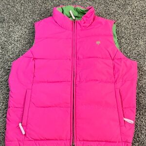 Lilly Pulitzer Pink and Green Vest